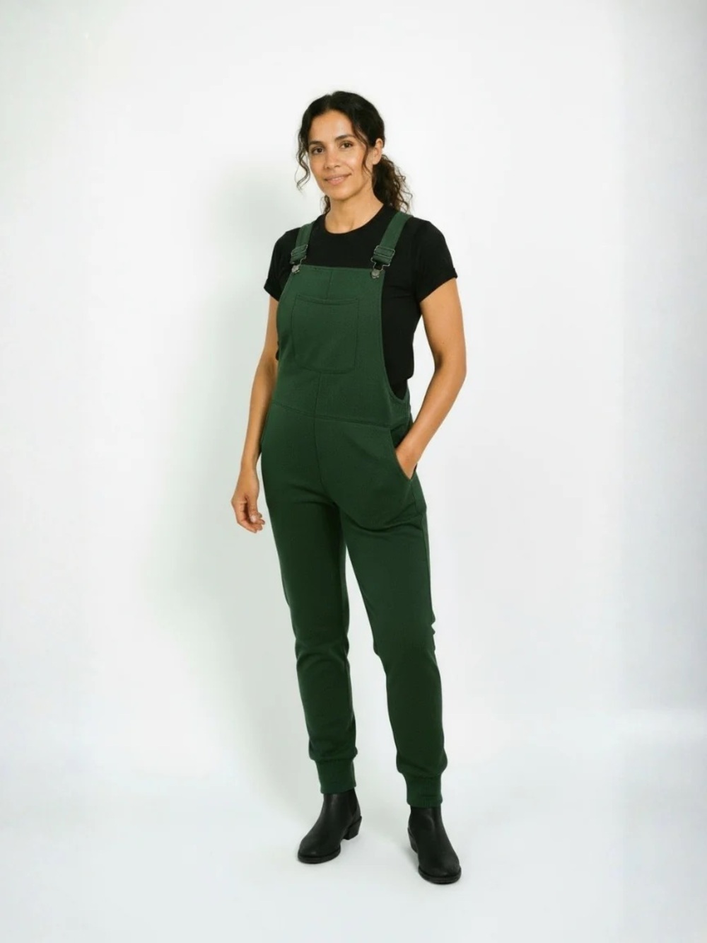 Forest Green Swoveralls - S